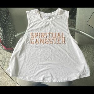 Cropped Spiritual Gangster Tank